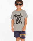 Rock Star Boys Crew Neck Short Sleeve Tee Boys chaserbrand