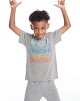 Baseball Boys Short Sleeve Crew Neck BOYS chaserbrand