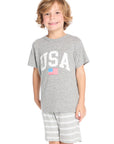 USA Crew Neck Tee Boys chaserbrand
