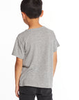 Woodstock Bird On Guitar Boys Crew Neck Tee Boys chaserbrand
