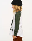 Bob Marley Portrait Boys Baseball Tee BOYS chaserbrand