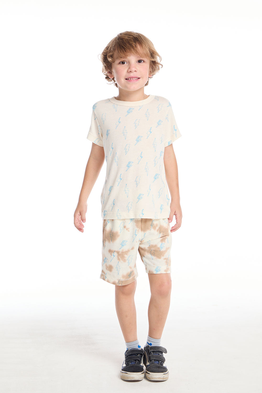 Allover Doodle Bolt Boys Shorts BOYS chaserbrand