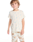 Allover Doodle Bolt Boys Tee BOYS chaserbrand