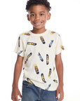 Skakeboard Flames Boys Tee BOYS chaserbrand