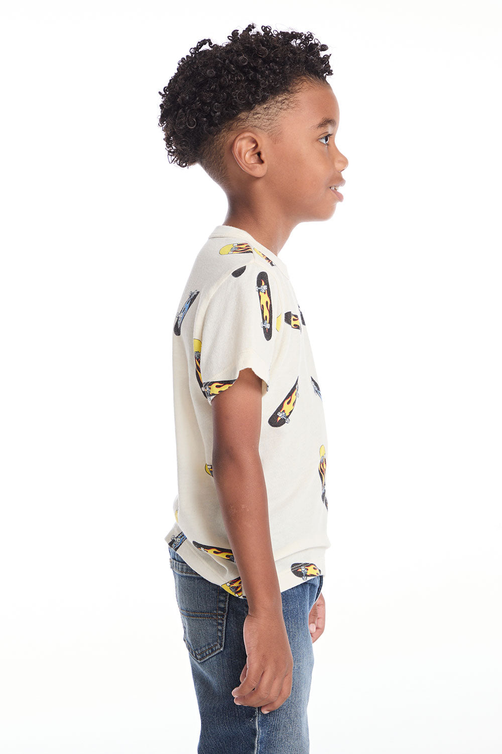 Skakeboard Flames Boys Tee BOYS chaserbrand