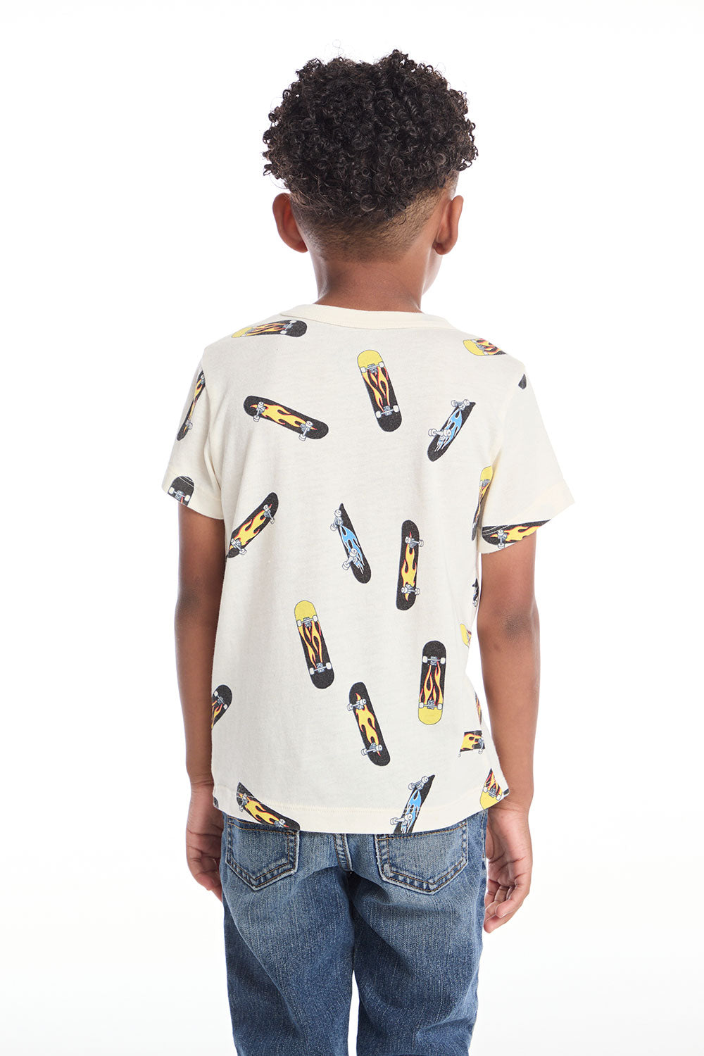 Skakeboard Flames Boys Tee BOYS chaserbrand