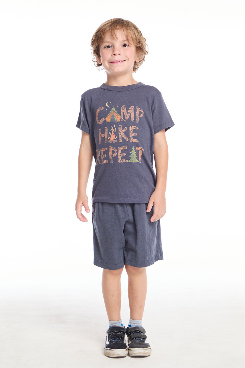 Cozy Beach Slate Boys Shorts BOYS chaserbrand