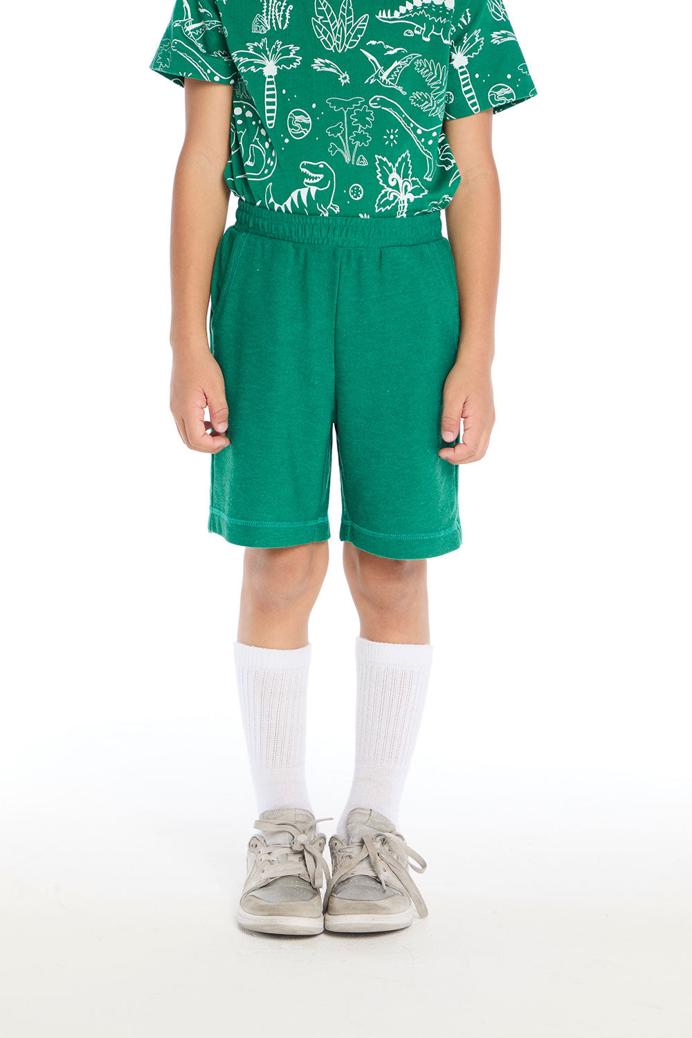 Wild Green Cozy Knit Cozy Beach Short Boys chaserbrand