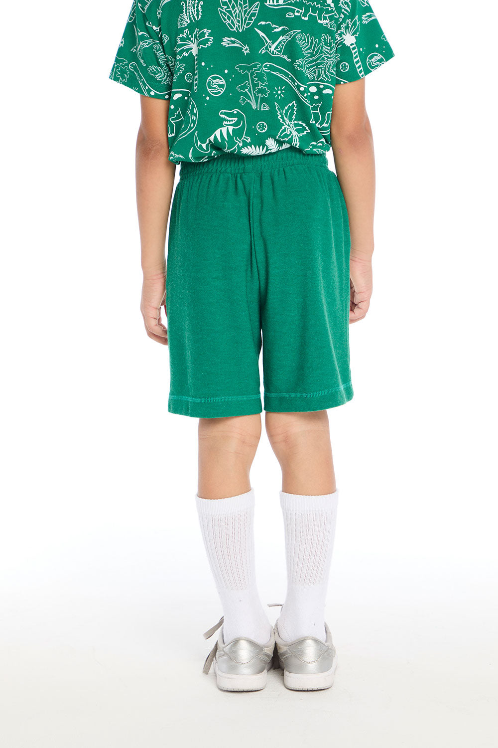 Wild Green Cozy Knit Cozy Beach Short Boys chaserbrand