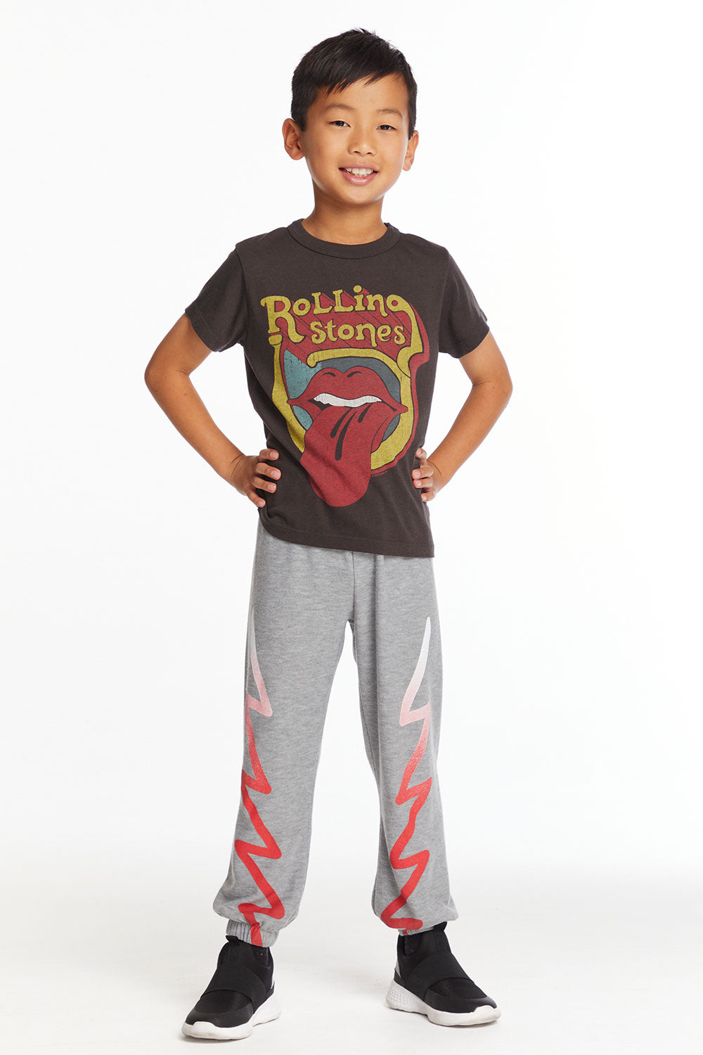 Rolling Stones Retro Logo Boys Tee Boys chaserbrand