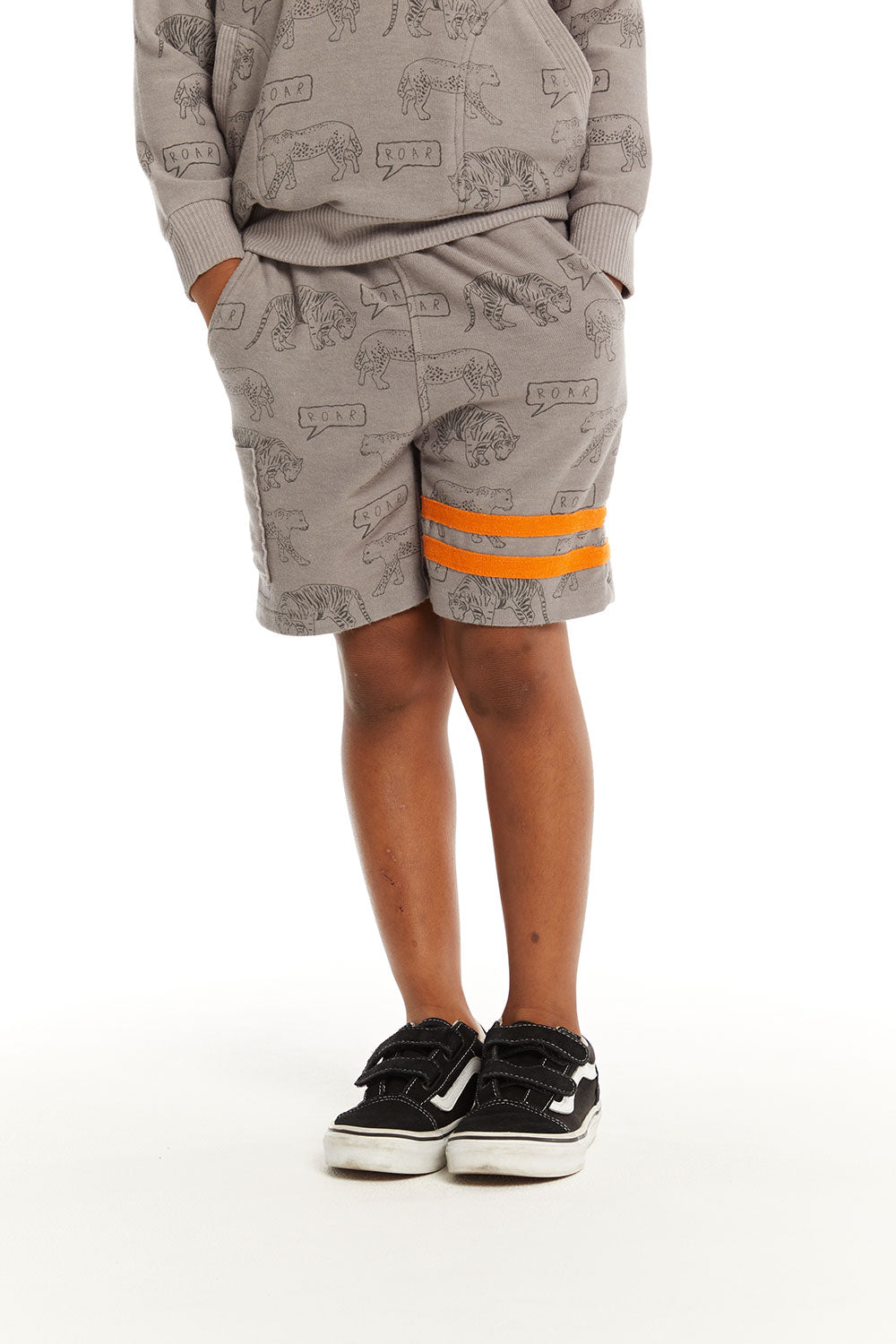 Cheetah Print Cargo Shorts BOYS chaserbrand