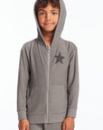 Rock Star Boys Zip Up Hoodie Boys chaserbrand