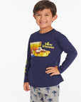 The Beatles Yellow Submarine Boys Long Sleeve Tee Boys chaserbrand