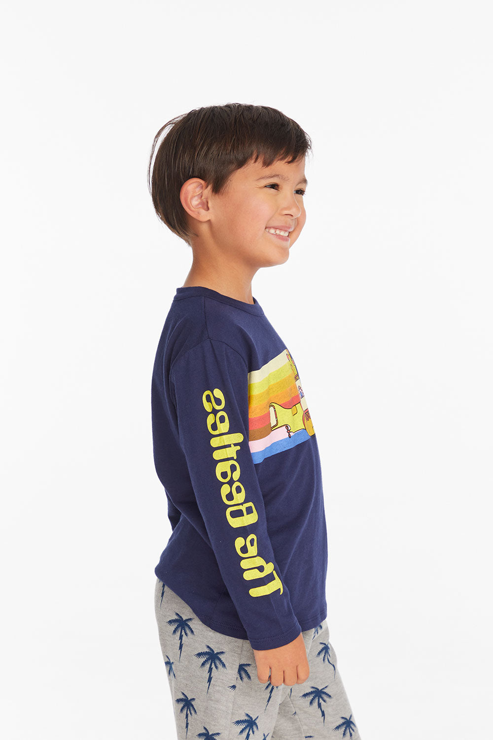 The Beatles Yellow Submarine Boys Long Sleeve Tee Boys chaserbrand