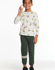 Coloring Time Boys Long Sleeve Crew Neck Tee Boys chaserbrand