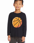 Slam Dunks Boys Long Sleeve Crew Neck Tee Boys chaserbrand