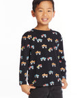 Truck Jam Boys Long Sleeve Crew Neck Boys chaserbrand