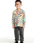 Smiley Graffiti Doodles Long Sleeve Boys chaserbrand