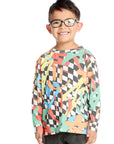 Smiley Graffiti Doodles Long Sleeve Boys chaserbrand