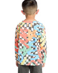 Smiley Graffiti Doodles Long Sleeve Boys chaserbrand