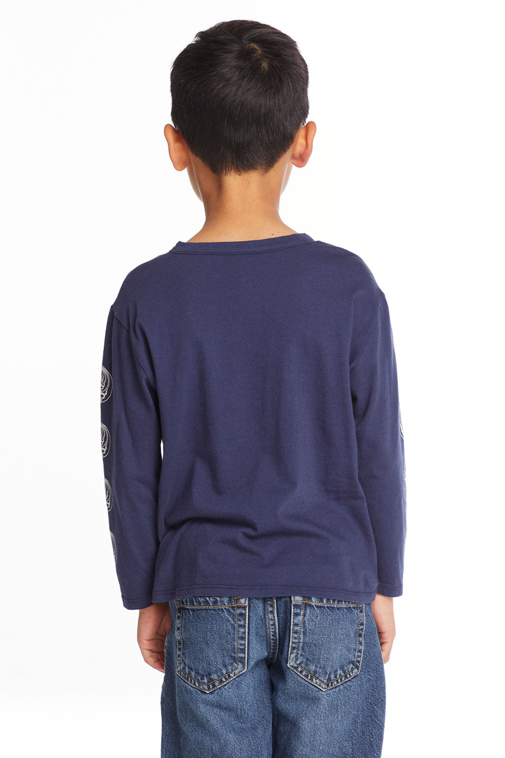 Grateful Dead Multi Steal Your Face Boys Long Sleeve Crew Neck Tee Boys chaserbrand