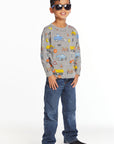 Construction Zone Long Sleeve Tee Boys chaserbrand