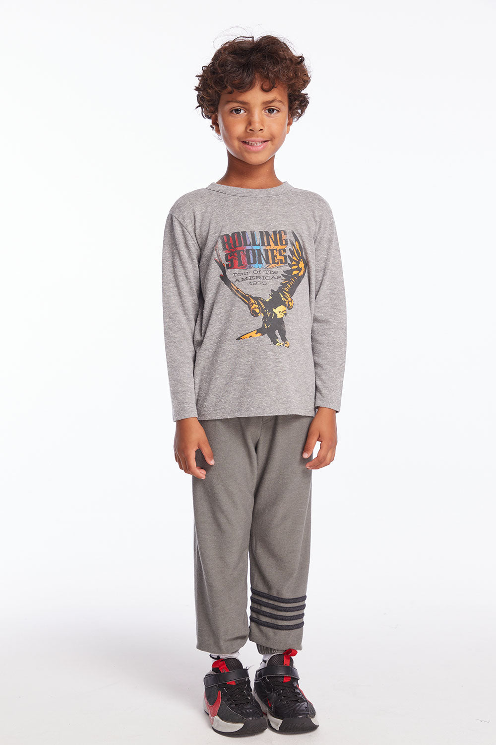 Rolling Stones Tour Of The Americas Boys Long Sleeve Boys chaserbrand