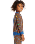 Space Dinosaurs Long Sleeve BOYS chaserbrand