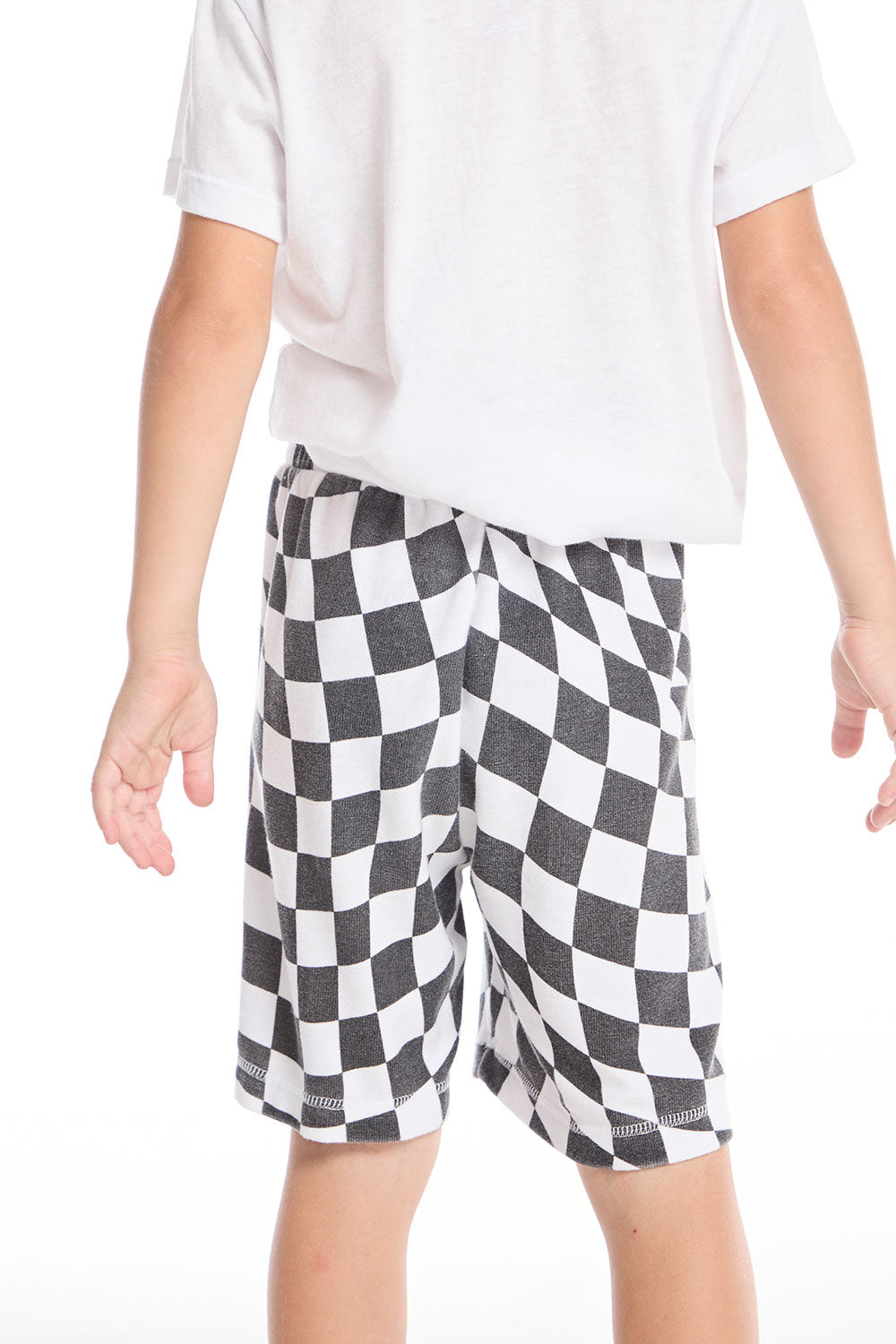 Wavy Check Boys Shorts BOYS chaserbrand