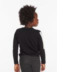 Bolt Crew Neck Licorice Long Sleeve Tee Boys chaserbrand