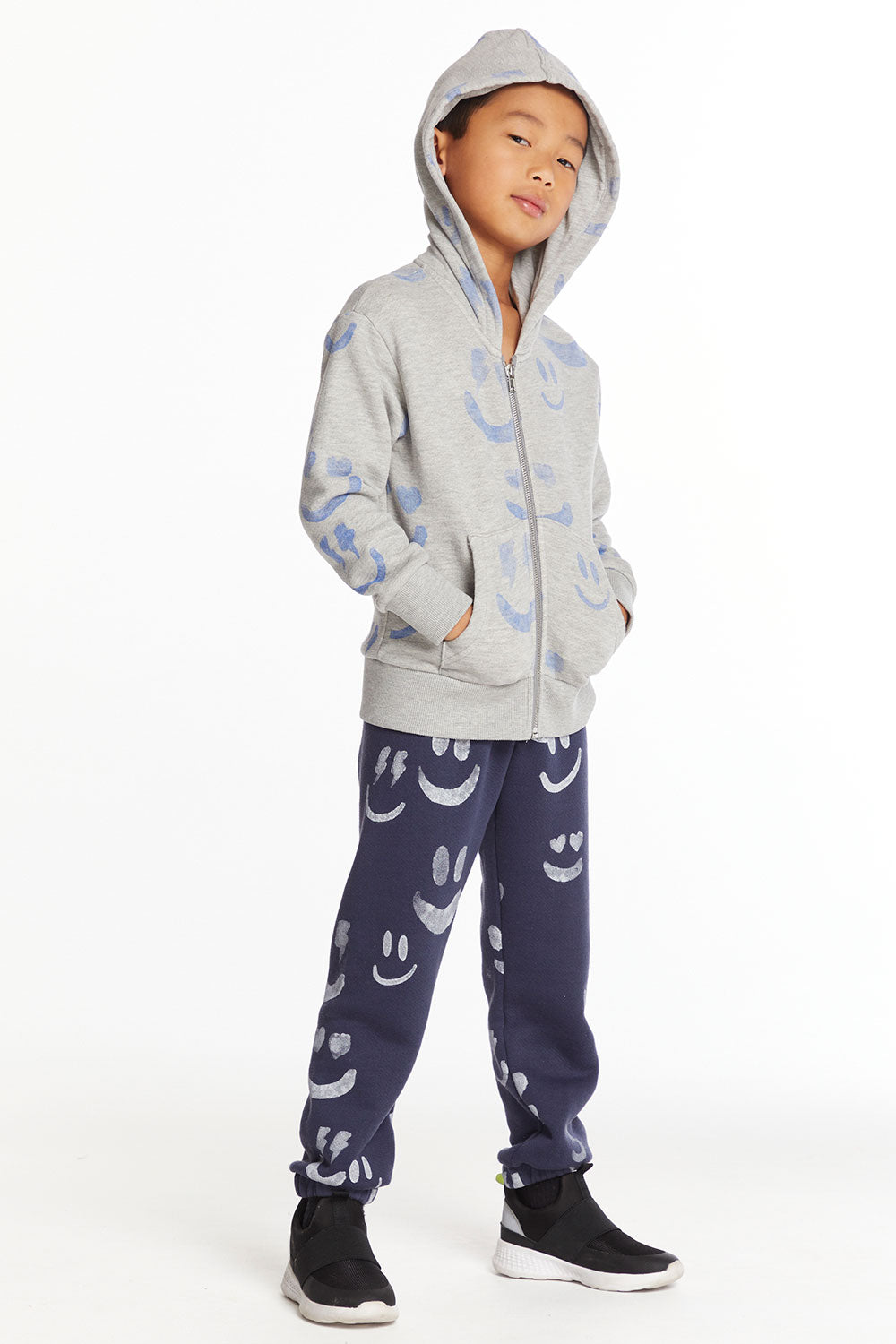 Smiles Boys Zip Up Hoodie Boys chaserbrand