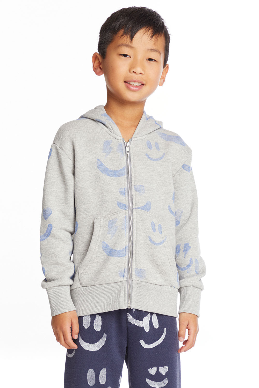 Smiles Boys Zip Up Hoodie Boys chaserbrand