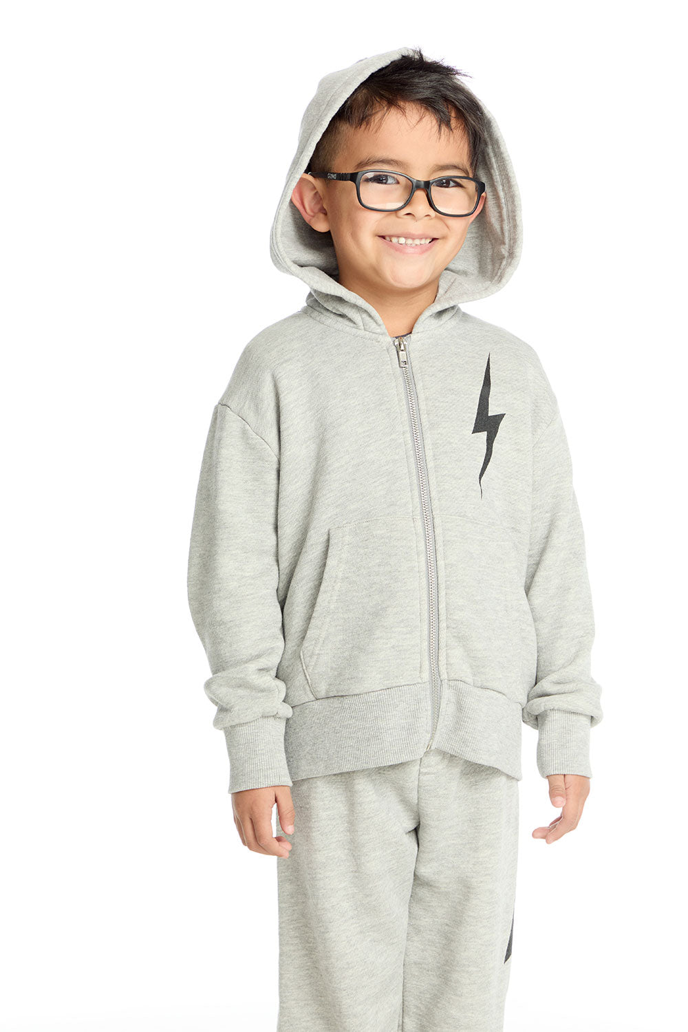 Black Bolt Hoodie Boys chaserbrand