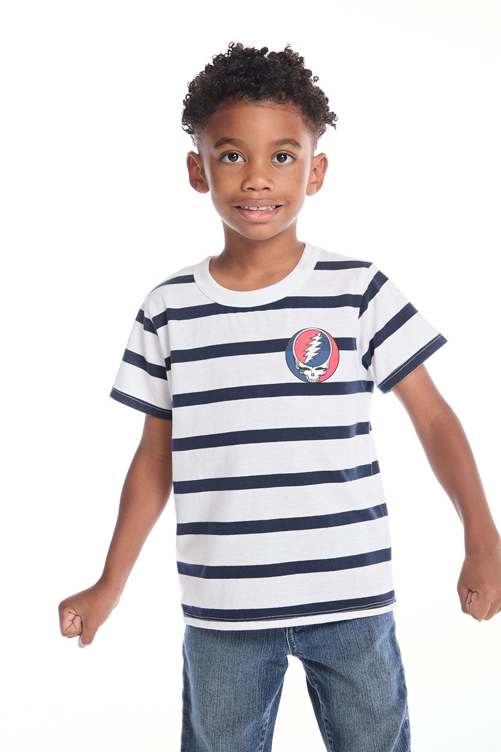 Grateful Dead Steal Your Face Patch Boys Tee BOYS chaserbrand