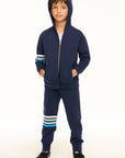 Coastin' Stripe Zip-Up Hoodie BOYS chaserbrand
