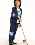 Coastin' Stripe Zip-Up Hoodie BOYS chaserbrand