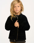 Martin Raven Black Zip Up Corduroy Jacket BOYS chaserbrand