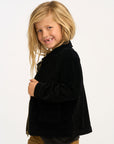 Martin Raven Black Zip Up Corduroy Jacket BOYS chaserbrand