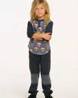 3/4 Sleeve Shirttail Boys Skull Candy Henley Tee BOYS chaserbrand