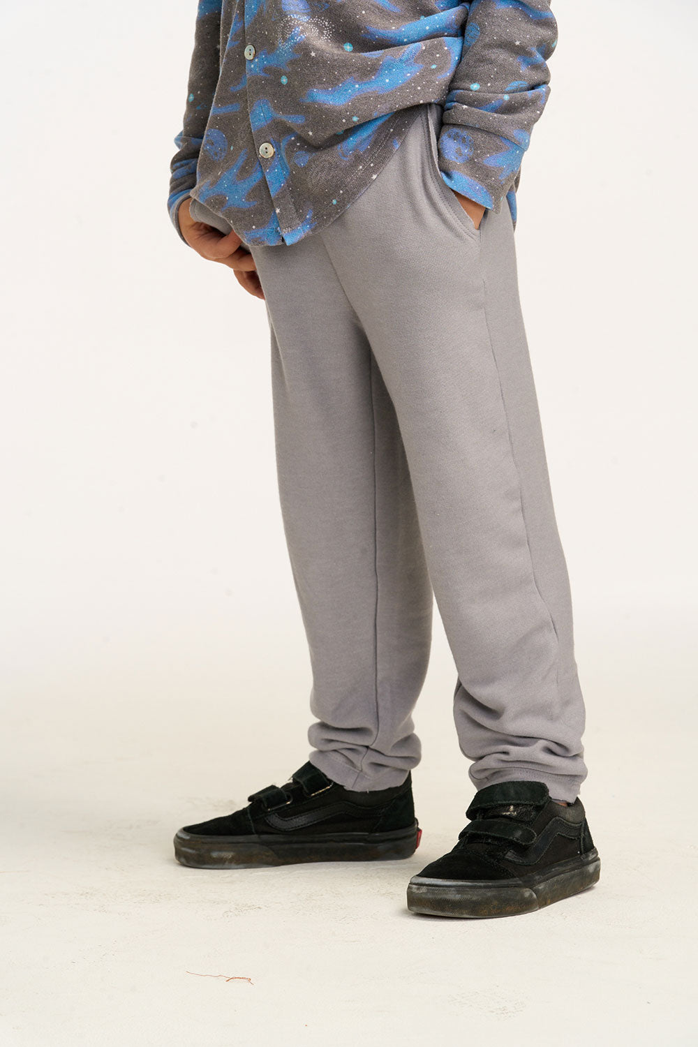 Silver Gray Easy Pant BOYS chaserbrand