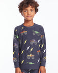 Monster Truck Rally Boys Long Sleeve Boys chaserbrand