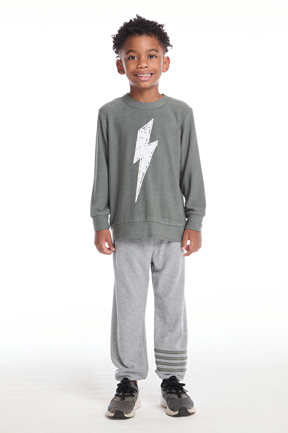Scribble Bolt Boys Long Sleeves BOYS chaserbrand