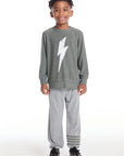 Scribble Bolt Boys Long Sleeves BOYS chaserbrand