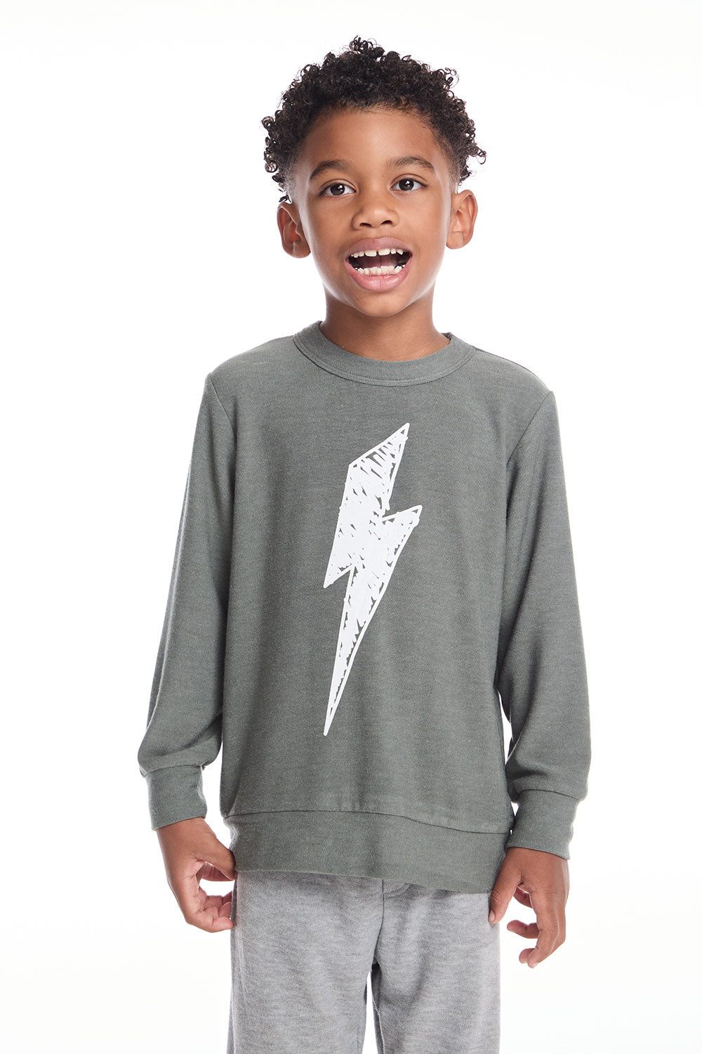 Scribble Bolt Boys Long Sleeves BOYS chaserbrand
