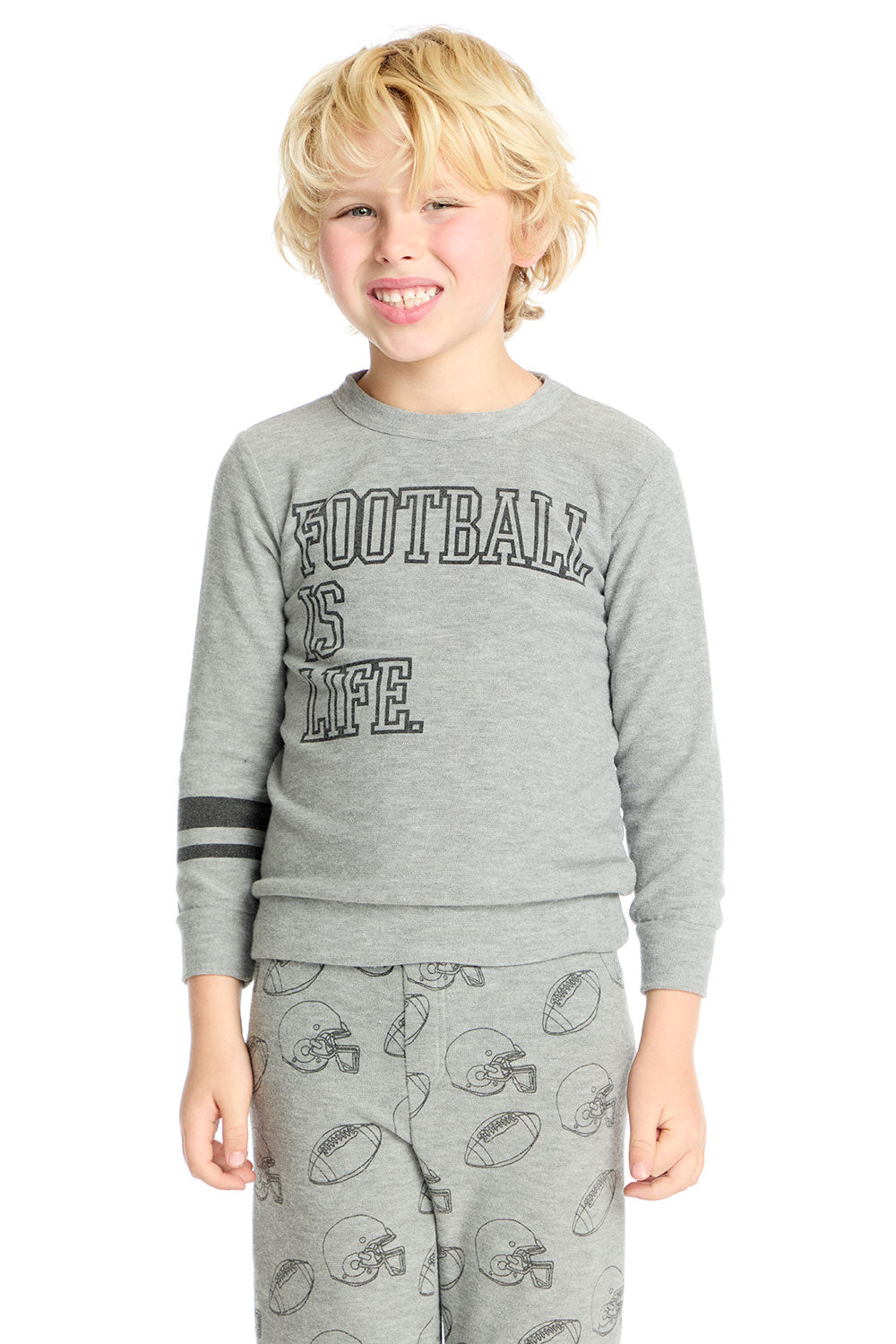 Football Is Life Pullover Boys chaserbrand