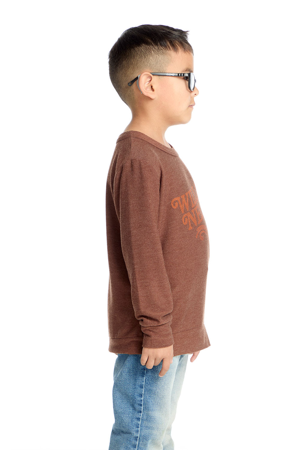 Willie Nelson Willie Cowboy Long Sleeve Boys chaserbrand
