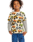 Long and Short Sleeve Monster Truck Tee BOYS chaserbrand