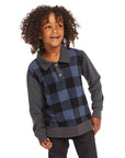 Mike Ghost Plaid Collared Shirt BOYS chaserbrand