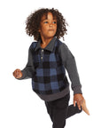 Mike Ghost Plaid Collared Shirt BOYS chaserbrand