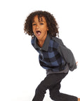 Mike Ghost Plaid Collared Shirt BOYS chaserbrand